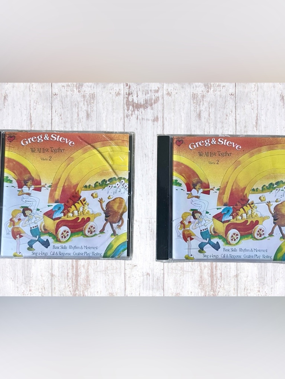 NWT Greg & Steve We All Live Together Volume 2 Childrens CD - Picture 7 of 7